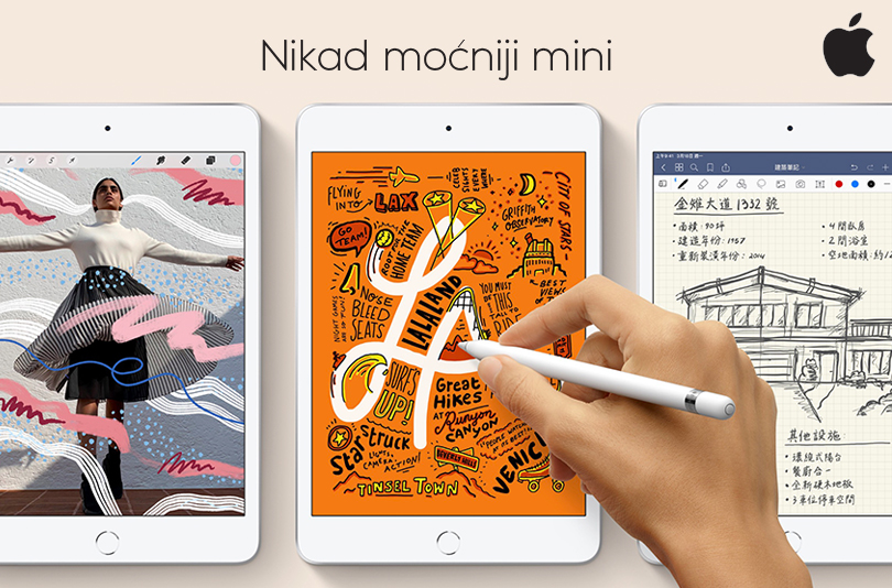 Apple iPad mini 5 - Nikad moćniji mini Apple iPad mini 5 - Nikad moćniji mini