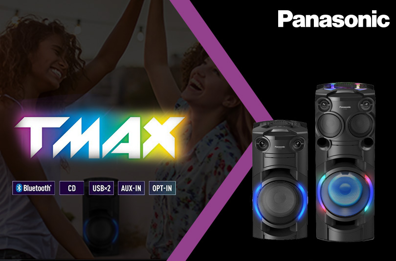 Panasonic TMAX Party zvučnici – muzika bez granica! Panasonic TMAX Party zvučnici – muzika bez granica!